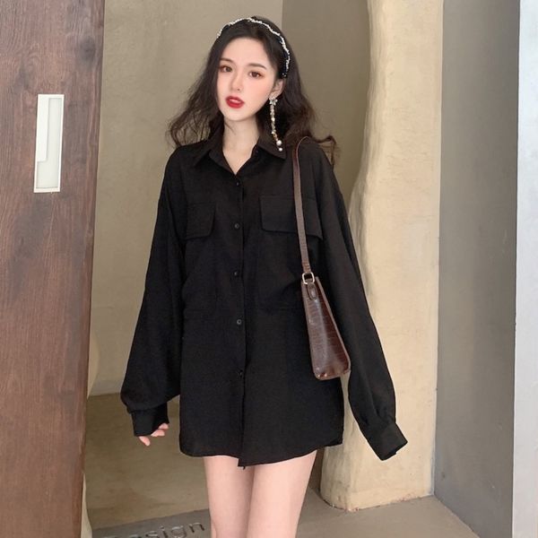 nana fashion womens clothing store 2020 early autumn new design sense loose niche black shirt dress popular skirt, White;black
nana fashion womens clothing store 2020 early autumn new design sense loose niche black shirt dress popular skirt, White;black
