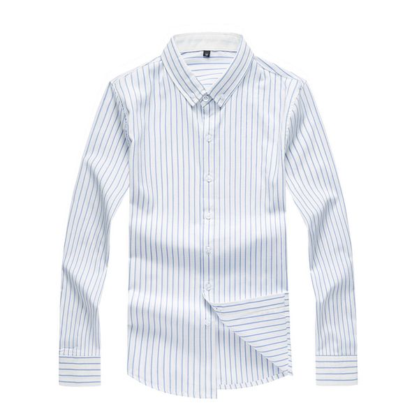 2019 новинка простой дизайн с длинными рукавами в полоску рубашка slim fit мужской социальный хлопок бизнес работа рубашка 4xl 5xl 6xl 7xl, White;black
2019 новинка простой дизайн с длинными рукавами в полоску рубашка slim fit мужской социальный хлопок бизнес работа рубашка 4xl 5xl 6xl 7xl, White;black