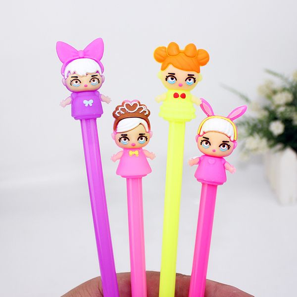 36pc/lot cute girl doll gel ink pen/creative cartoon student office water pen / signature pen/children gift
36pc/lot cute girl doll gel ink pen/creative cartoon student office water pen / signature pen/children gift