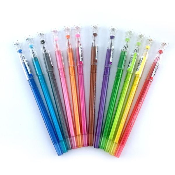 2019 new brand cartoon fashion korean fresh star diamond color gel pen with diamond design 12pcs
2019 new brand cartoon fashion korean fresh star diamond color gel pen with diamond design 12pcs