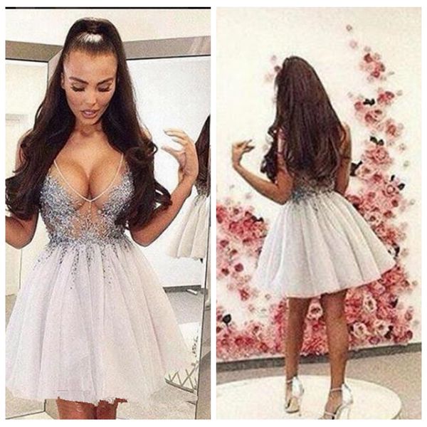 2020 sheer v-neck lace appliques a-line cocktail dresses tulle formal short homecoming party gowns sleeves customized vestidos de fiesta, Black
2020 sheer v-neck lace appliques a-line cocktail dresses tulle formal short homecoming party gowns sleeves customized vestidos de fiesta, Black