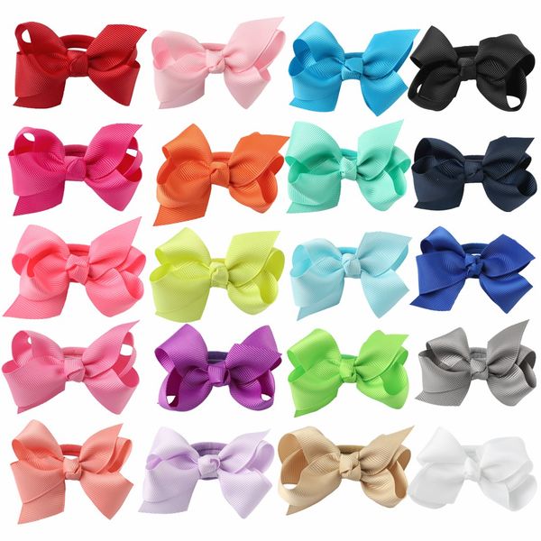 2 pieces 3 inch ribbon hair bows elastic hairbands kids cute bows hair ropes ties for girls ponytail holder hair accessories, Slivery;white
2 pieces 3 inch ribbon hair bows elastic hairbands kids cute bows hair ropes ties for girls ponytail holder hair accessories, Slivery;white