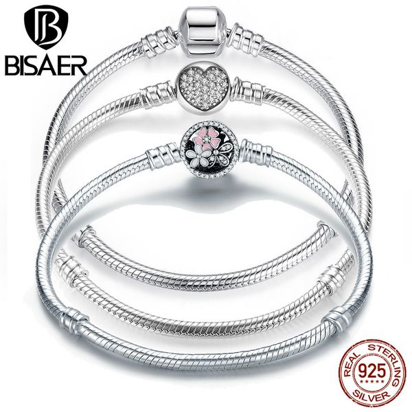 bisaer genuine bracelet silver 925 jewelry snake chain bangle & bracelet silver 925 original jewelry valentine gift 2019 hjs902 y19062901, Black
bisaer genuine bracelet silver 925 jewelry snake chain bangle & bracelet silver 925 original jewelry valentine gift 2019 hjs902 y19062901, Black