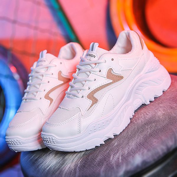 new women shoes spring women vulcanize shoes chunky sneakers fashion brand retro platform white air mesh sneakers, Black
new women shoes spring women vulcanize shoes chunky sneakers fashion brand retro platform white air mesh sneakers, Black