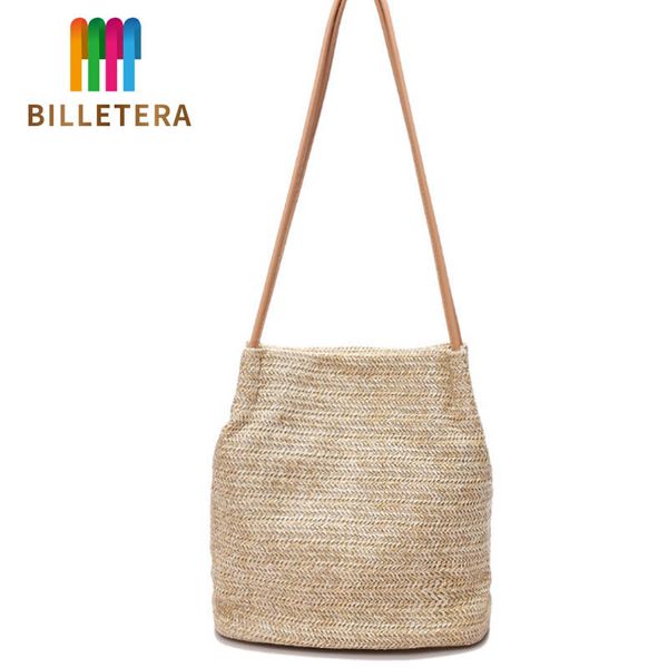 summer new handbag vintage handmade women rattan bag leisure grass woven one shoulder bucket bag beach straw messengers bags
summer new handbag vintage handmade women rattan bag leisure grass woven one shoulder bucket bag beach straw messengers bags