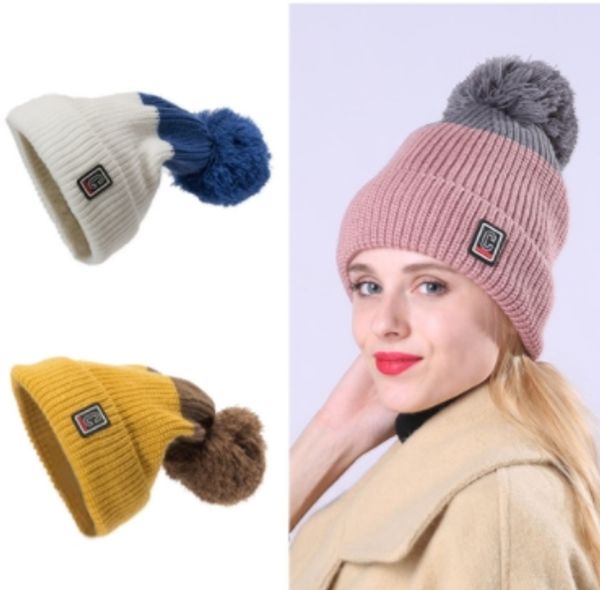 2019 new europe version winter plus velvet color double color letter mark fashion woman knitted wool hats wholesales, Blue;gray
2019 new europe version winter plus velvet color double color letter mark fashion woman knitted wool hats wholesales, Blue;gray