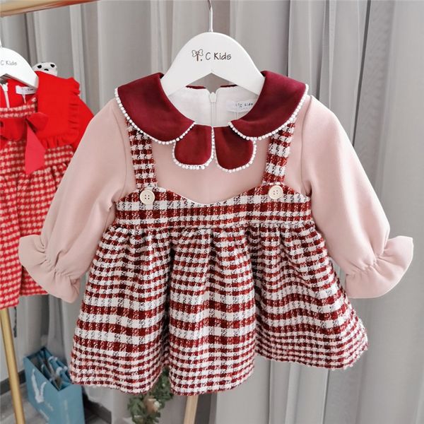 baby girls dress long sleeve fleece lining thicken warm baby girls dresses, Red;yellow
baby girls dress long sleeve fleece lining thicken warm baby girls dresses, Red;yellow