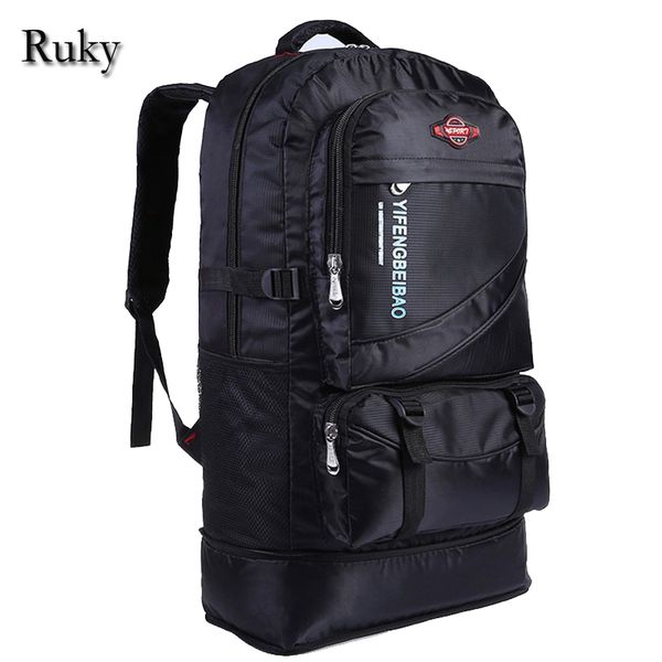 2016 large capacity 60l adjustable waterproof nylon women&men new fashion travel backpack teenagers lapbag student schoolbag
2016 large capacity 60l adjustable waterproof nylon women&men new fashion travel backpack teenagers lapbag student schoolbag