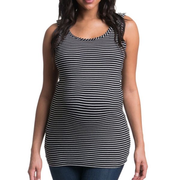nursing tanks women pregnant maternity sleeveless vest solid stripe camiseta tirantes lactancia maternity tank top, White
nursing tanks women pregnant maternity sleeveless vest solid stripe camiseta tirantes lactancia maternity tank top, White
