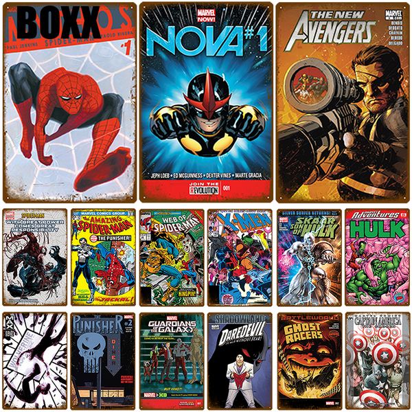 2020 super hero wall decor metal sign wall art tin sign shabby chic plaque metal vintage decor poster sticker iron poster bar decoration pub
2020 super hero wall decor metal sign wall art tin sign shabby chic plaque metal vintage decor poster sticker iron poster bar decoration pub