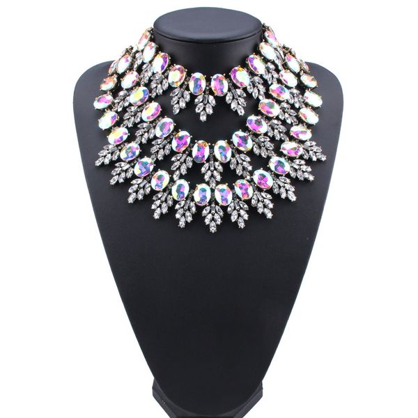 wholesale-designer luxury exaggerated very glittering beautiful rhinestone crystal multi layers collar choker statement necklace for woman, Golden;silver
wholesale-designer luxury exaggerated very glittering beautiful rhinestone crystal multi layers collar choker statement necklace for woman, Golden;silver