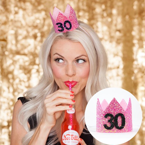 1pc 30 year old birthday crown headband 30th adults birthday party decoration novelty anniversaire adulte party supplies
1pc 30 year old birthday crown headband 30th adults birthday party decoration novelty anniversaire adulte party supplies