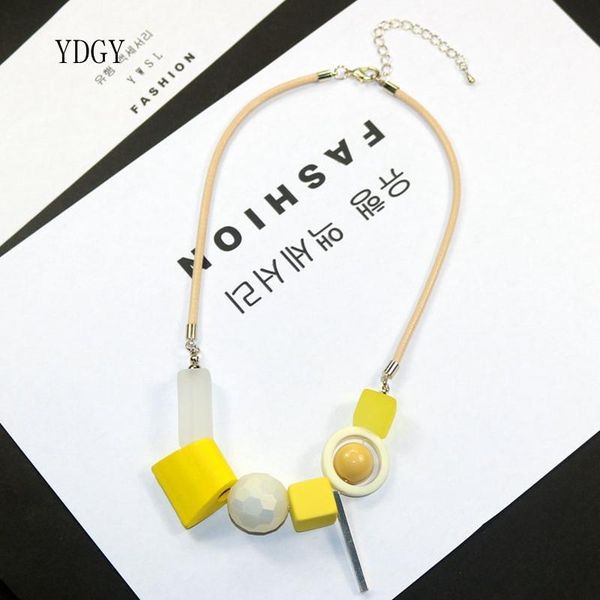 ydgy2019 new fashion personality color geometry wood resin accessories decorative necklace woman clavicle chain factory wholesal, Silver
ydgy2019 new fashion personality color geometry wood resin accessories decorative necklace woman clavicle chain factory wholesal, Silver