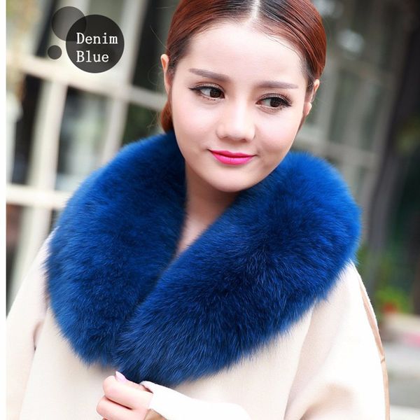 real fox fur collar women 100% natural fox fur scarf winter warm collar short scarves neck warmer scarf, hat glove sets l#42, Blue;gray
real fox fur collar women 100% natural fox fur scarf winter warm collar short scarves neck warmer scarf, hat glove sets l#42, Blue;gray