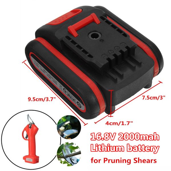 16.8v 2000mah 700w rechargeable electric pruning scissor battery charger for 30mm pruning shear garden branch cutter accessories
16.8v 2000mah 700w rechargeable electric pruning scissor battery charger for 30mm pruning shear garden branch cutter accessories