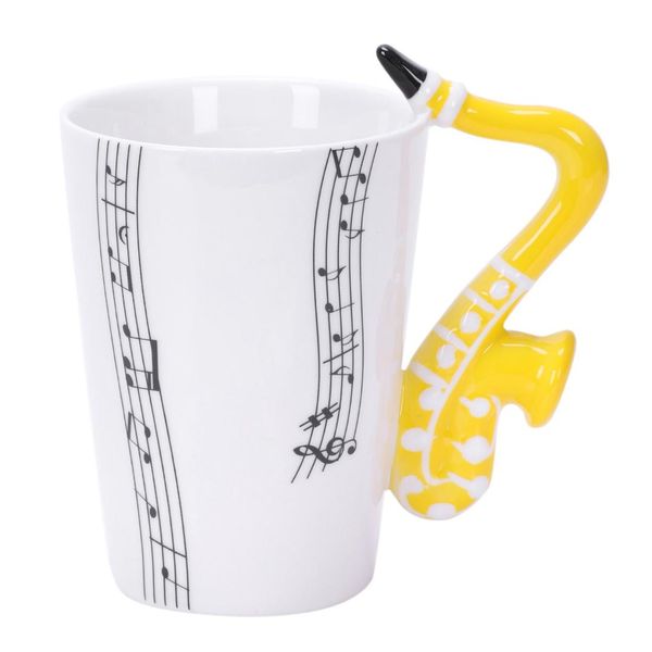 snny new saxophone ceramic coffee mugs porcelain milk mug cups music notes home office drinkware
snny new saxophone ceramic coffee mugs porcelain milk mug cups music notes home office drinkware