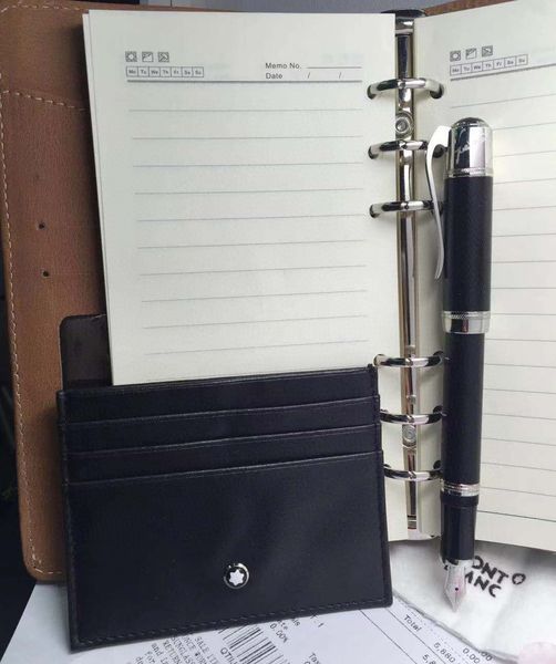 famous luxury pen fountain pen notebook wallet ink bag pens set hexagon logo metal black pen writing fluent high-end exquisite packaging
famous luxury pen fountain pen notebook wallet ink bag pens set hexagon logo metal black pen writing fluent high-end exquisite packaging
