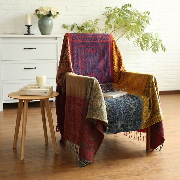 spring summer retro sofa cover boho chenille blanket decorative slipcover throws on plane travel floral knitting blankets
spring summer retro sofa cover boho chenille blanket decorative slipcover throws on plane travel floral knitting blankets