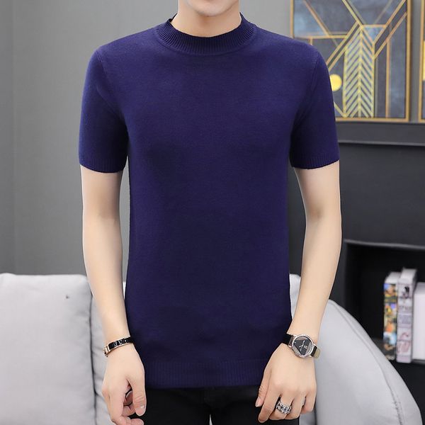 short sleeve sweater o neck bottoming knitting sweater thin section thin wool casual sweaters, White;black
short sleeve sweater o neck bottoming knitting sweater thin section thin wool casual sweaters, White;black