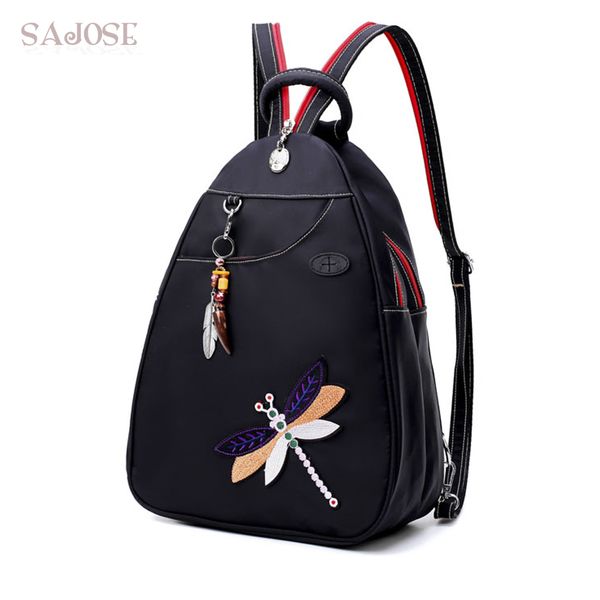 backpacks for teenage girls multifunction headphone plug women student shoulder chest pack embroidery dragonfly black bag sajose
backpacks for teenage girls multifunction headphone plug women student shoulder chest pack embroidery dragonfly black bag sajose