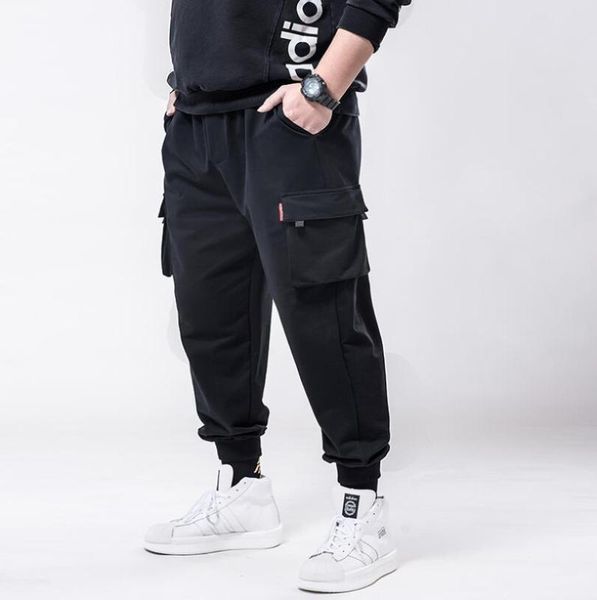 2020 men's cargo jogging pants multi-pocket black jogger elastic waist harem pants street clothing hip-hop
2020 men's cargo jogging pants multi-pocket black jogger elastic waist harem pants street clothing hip-hop