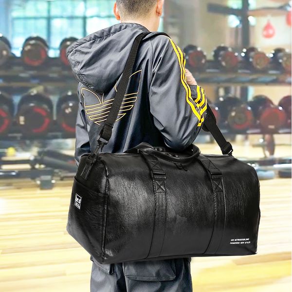 outdoor bags men sport fitness gym bag pu yoga training handbag multi-functional travel luggage shoulder
outdoor bags men sport fitness gym bag pu yoga training handbag multi-functional travel luggage shoulder
