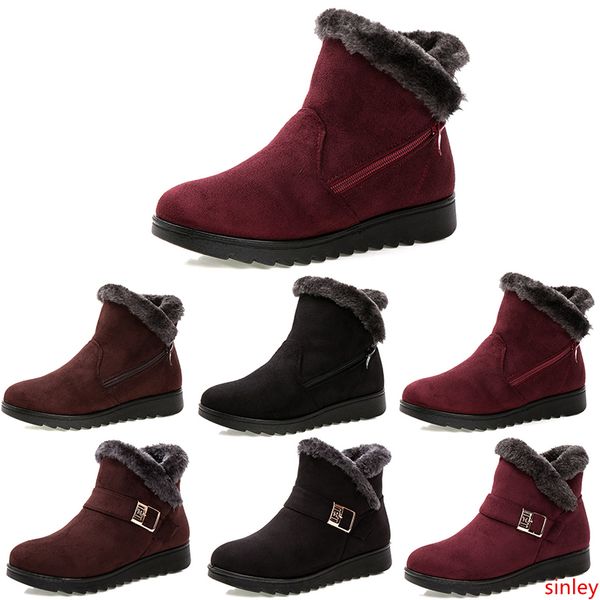 non-brand winter women snow boots triple black red brown suede ankle boots mother shoes keep warm 35-40 style 13
non-brand winter women snow boots triple black red brown suede ankle boots mother shoes keep warm 35-40 style 13