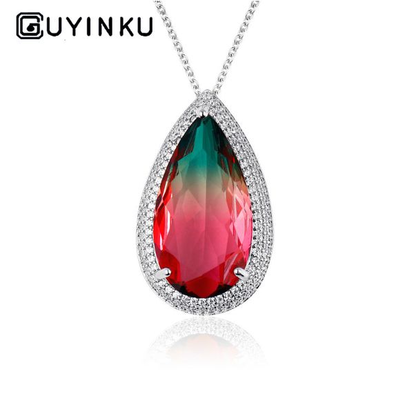 pendant necklace sweater chain color tourmaline zircon rainbow gemstone pendant necklace party gift party wholesale, Silver
pendant necklace sweater chain color tourmaline zircon rainbow gemstone pendant necklace party gift party wholesale, Silver