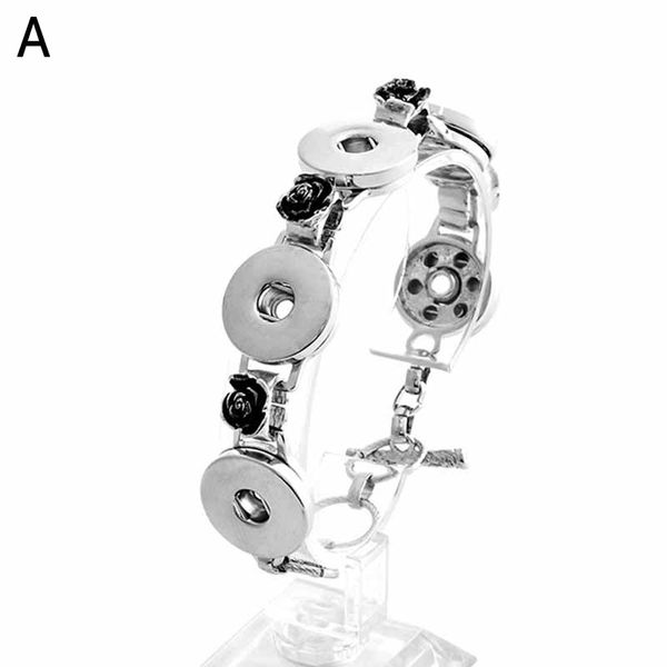 5 snaps interchangeable 107 metal bangle retro fashion fit 18mm snap button bracelet bangle charm jewelry for women men gift, Golden;silver
5 snaps interchangeable 107 metal bangle retro fashion fit 18mm snap button bracelet bangle charm jewelry for women men gift, Golden;silver