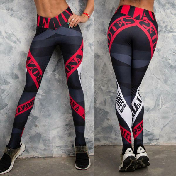 aprilgrass women yoga pants compression elastic gym fitness sport printed leggings tights running workout sportswear girl training trousers, Black;white
aprilgrass women yoga pants compression elastic gym fitness sport printed leggings tights running workout sportswear girl training trousers, Black;white