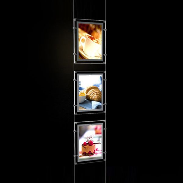(3unit/column) a4 single sided cable & rod hanging display systems, led window display kits,real estate led landscape displays
(3unit/column) a4 single sided cable & rod hanging display systems, led window display kits,real estate led landscape displays