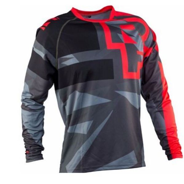 the 2018 cross - country racing shirt bike downhill jersey motorcycle off-road mountain bike