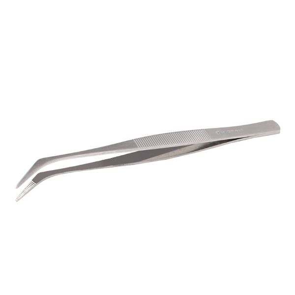 Stainless Steel Eyelash Extension Tweezers Clip Clamp Hair Beauty Tool