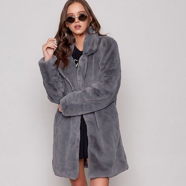 2020faux fur caot celebrity elegant long sleeve christmas night club fashion evening party winter long coat thick warm fur, Black
2020faux fur caot celebrity elegant long sleeve christmas night club fashion evening party winter long coat thick warm fur, Black