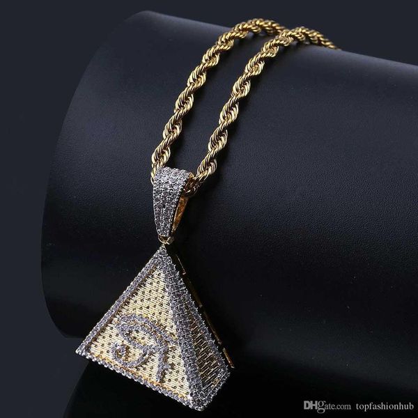 individual man hip-hop pendant necklace the eye of horus pyramid pendant european and american accessories, Silver
individual man hip-hop pendant necklace the eye of horus pyramid pendant european and american accessories, Silver