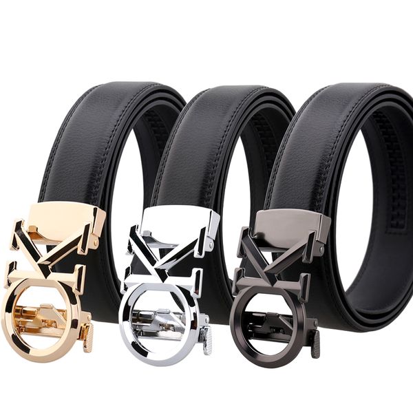 new fashion men leather belt european style man belt wasistband quallity automatic buckle designer belts men jeans strap 110cm-130cm, Black;brown 
new fashion men leather belt european style man belt wasistband quallity automatic buckle designer belts men jeans strap 110cm-130cm, Black;brown