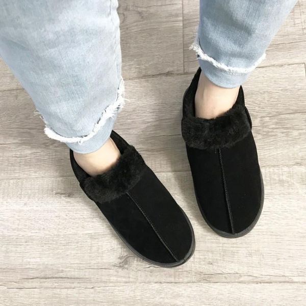 2019 winter flats daily solid color middle-aged youth casual indoor set of mouth shoes women's slip-on boat shoes rubber tpr, Black
2019 winter flats daily solid color middle-aged youth casual indoor set of mouth shoes women's slip-on boat shoes rubber tpr, Black