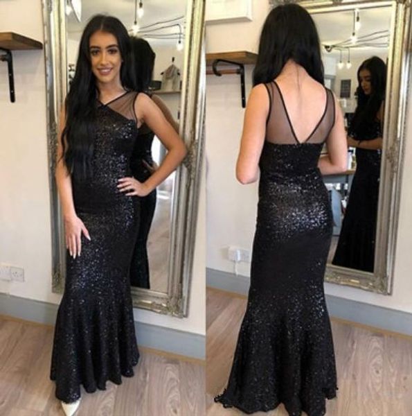 black sequined mermaid evening dresses floor length v neck open back evening dress formal wear special occasion dress party gowns robe, Black;red
black sequined mermaid evening dresses floor length v neck open back evening dress formal wear special occasion dress party gowns robe, Black;red