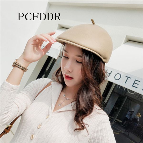 pcfddr wool wool beret cap female fall winter leisure japanese cute age-reducing duck tongue cap, Blue;gray
pcfddr wool wool beret cap female fall winter leisure japanese cute age-reducing duck tongue cap, Blue;gray