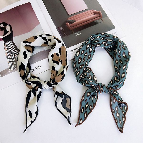 new spring elegant women leopard little silk skinny scarf neckerchief hair tie band wristband ribbons fashion accessories
new spring elegant women leopard little silk skinny scarf neckerchief hair tie band wristband ribbons fashion accessories