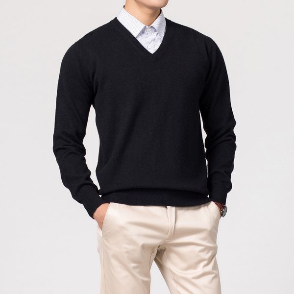 knitted men sweaters v-neck slim-fit pullovers cashmere solid homme shirts autumn spring long sleeve men's wear casual outwear, White;black
knitted men sweaters v-neck slim-fit pullovers cashmere solid homme shirts autumn spring long sleeve men's wear casual outwear, White;black