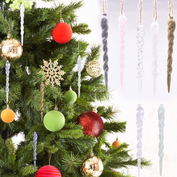5pcs 13cm white clear gold fake ice edge simulated icicle for new year xmas ornament christmas tree hanging decoration supplies
5pcs 13cm white clear gold fake ice edge simulated icicle for new year xmas ornament christmas tree hanging decoration supplies