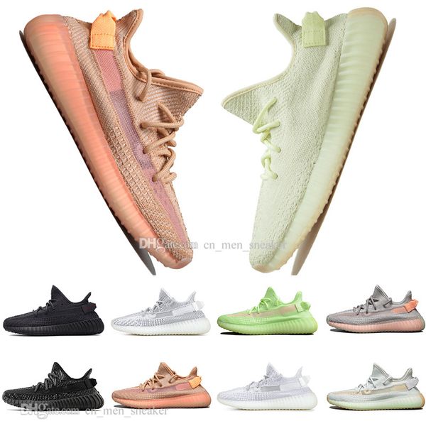 with box kanye west clay v2 red glow mens running shoes hyperspace true form women men sport designer sneakers, White;red
with box kanye west clay v2 red glow mens running shoes hyperspace true form women men sport designer sneakers, White;red
