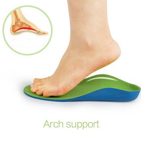 1 pair flat foot gait correction orthopedic insoles cushion shoe inserts children pad arch support protective relieve pain, Black
1 pair flat foot gait correction orthopedic insoles cushion shoe inserts children pad arch support protective relieve pain, Black