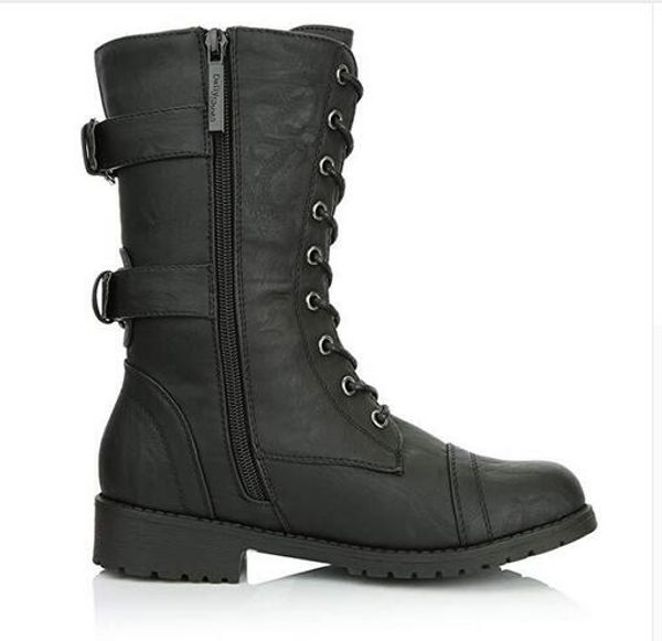 women boots lace up shoes woman 2018 winter autumn genuine leather boots lace up shoes riding, equestrian zip, Black
women boots lace up shoes woman 2018 winter autumn genuine leather boots lace up shoes riding, equestrian zip, Black