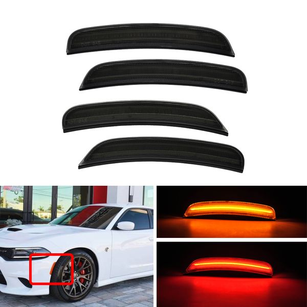 pack can-bus front side marker amber rear side marker red for dodge charger 2015 2016 2017 turn signal lights car-styling
pack can-bus front side marker amber rear side marker red for dodge charger 2015 2016 2017 turn signal lights car-styling