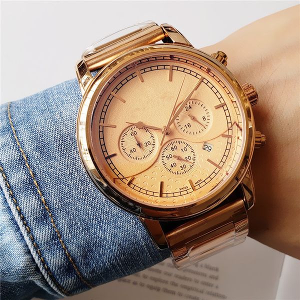 men's watch automatic mechanical movement scratch-resistant sapphire 316 stainless steel strap 45 mm dial, Slivery;brown
men's watch automatic mechanical movement scratch-resistant sapphire 316 stainless steel strap 45 mm dial, Slivery;brown