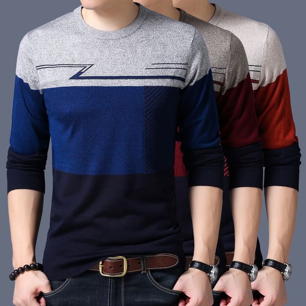 sweater men 2018 new arrival casual pullover men autumn round neck patchwork quality knitted brand male sweaters plus size -3xl, White;black
sweater men 2018 new arrival casual pullover men autumn round neck patchwork quality knitted brand male sweaters plus size -3xl, White;black