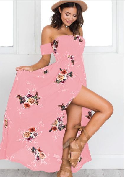 womens strapless floral print dresses sleeveless split beach vacation loose dress summer seasons casual women clothing, Black;gray
womens strapless floral print dresses sleeveless split beach vacation loose dress summer seasons casual women clothing, Black;gray