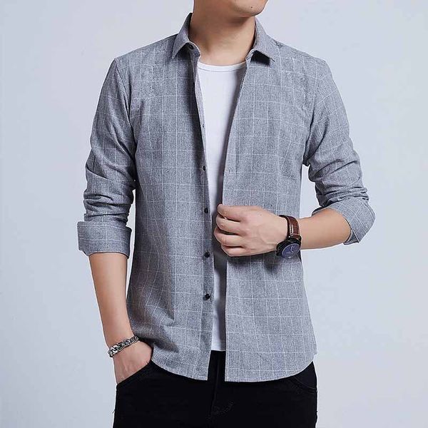mens designer long sleeve shirt plaid clothes youth slim casual shirt, Black;brown
mens designer long sleeve shirt plaid clothes youth slim casual shirt, Black;brown